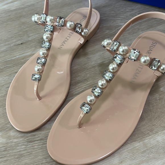 Stuart Weitzman Goldie Jelly Sandals - Picture 5 of 12
